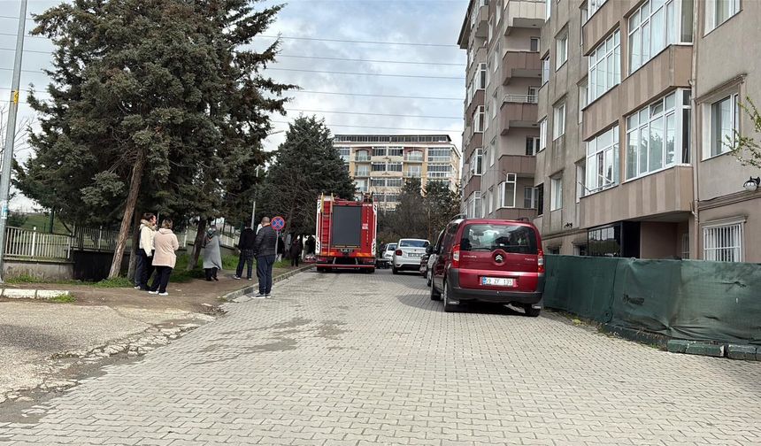 Tekirdağ'da bir evde çıkan yangın maddi hasara yol açtı
