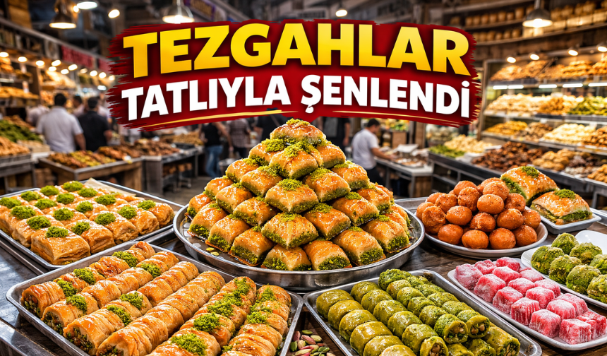Bayram Öncesi Tatlıcılarda Yoğunluk: En Çok Tercih Yine Baklava