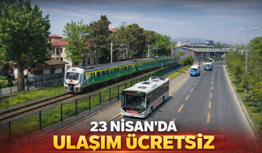 23 Nisan’da Sakarya’da Ulaşım Ücretsiz