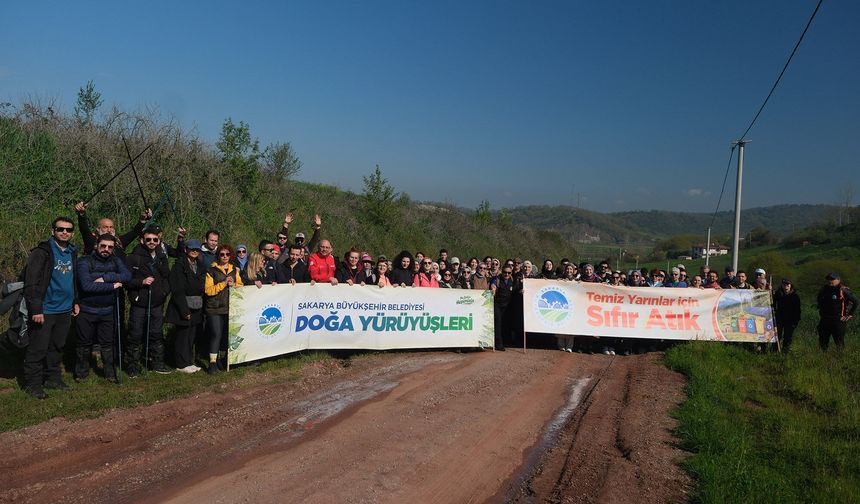 Büyükşehir doğa yürüyüşleri başladı