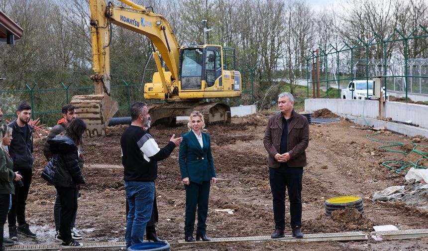 Serdivan’da Sokak Hayvanları İçin Modern Yaşam Alanı Yükseliyor