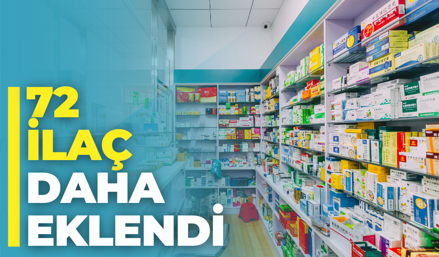 SGK 72 İlacı Daha Karşılama Kapsamına Aldı