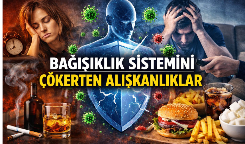 Bağışıklık Sistemini Çökerten Günlük Alışkanlıklar Neler?