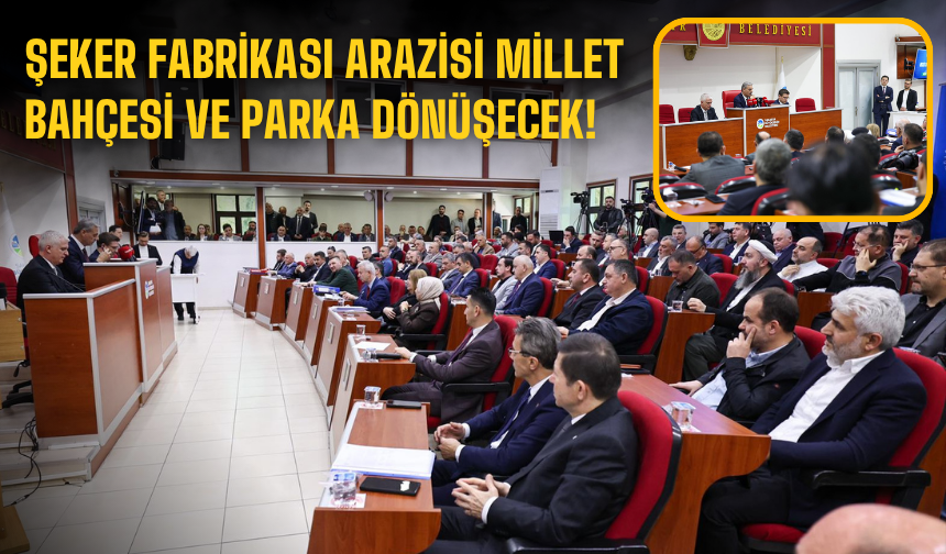 Başkan Alemdar’dan Şeker Fabrikası Arazisi İçin Yeni Hedef: “Millet Bahçesi ve Park Yapacağız”