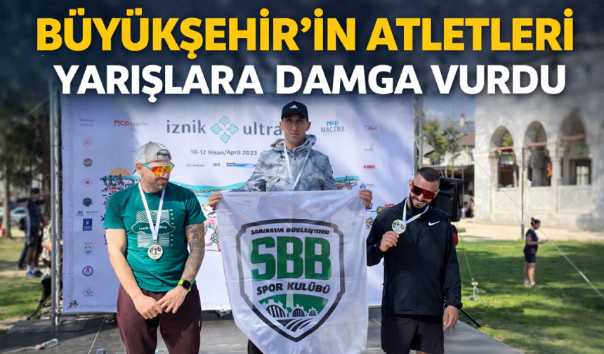 Büyükşehir’in atletleri yarışlara damga vurdu