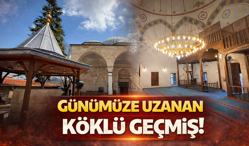 Yunus Paşa Camii kendine hayran bırakıyor!