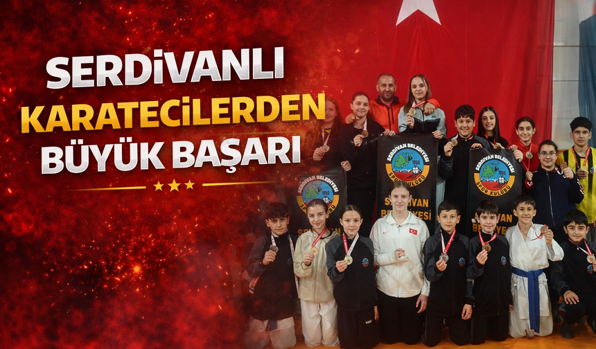 Serdivanlı Karatecilerden Büyük Başarı
