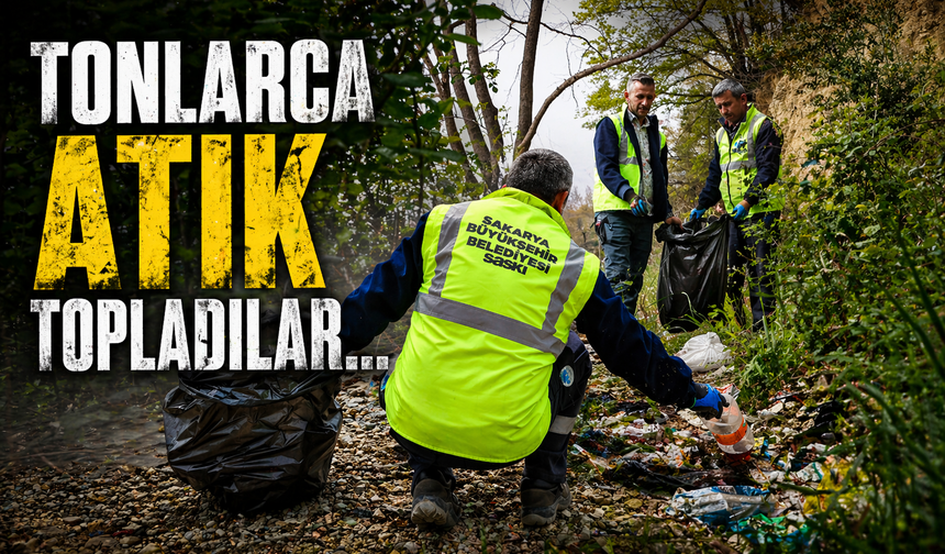 Sapanca Gölü’nde Büyük Temizlik: Tonlarca Atık Toplandı