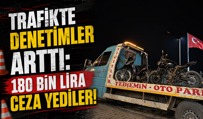 Hendek’te Abartı Egzoz Denetimi: 2 Motosikletliye 180 Bin TL Ceza