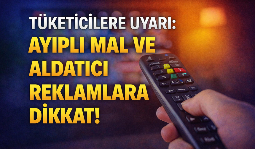 Tüketicilere Uyarı: Ayıplı Mal ve Aldatıcı Reklamlara Dikkat
