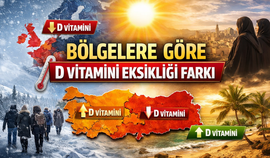 Bölgelere Göre D Vitamini Eksikliği Farkı Nasıl?