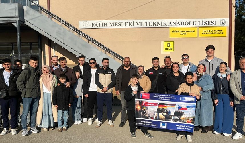Sakarya’dan Avrupa’ya Mesleki Eğitim Köprüsü: 20 Öğrenci Erasmus+ ile Avrupa’da