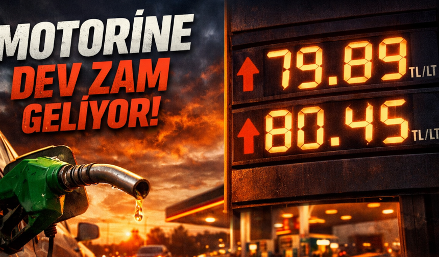 Motorine 5.52 TL'lik zam yolda!
