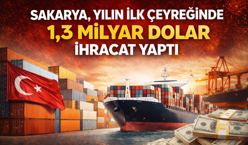 Sakarya İhracatta Türkiye 7’ncisi Oldu