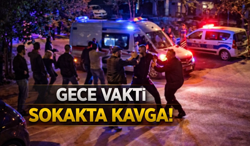 Ozanlar Mahallesi’nde Gece Yarısı Kavga