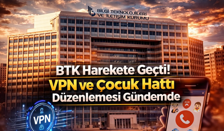 BTK Harekete Geçti! VPN ve Çocuk Hattı Düzenlemesi Gündemde
