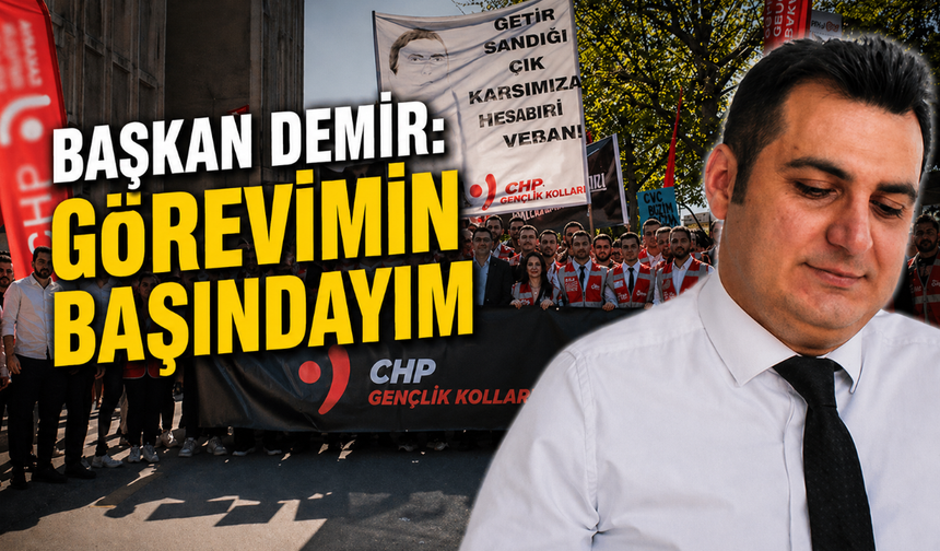 Demir: İstifa etmedim, görevimin başındayım