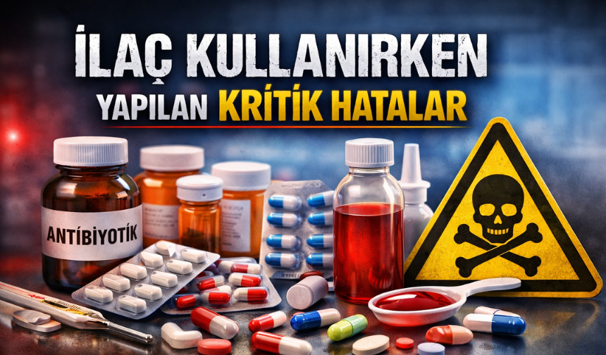 İlaç Kullanırken Yapılan Kritik Hatalar