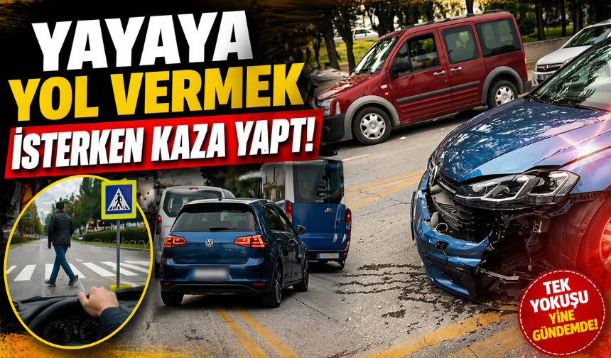 Adapazarı Tek Yokuşu’nda Kaza