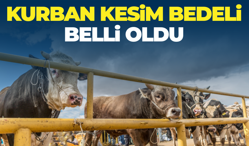 Kurban Kesim Bedeli Açıklandı Mı? 2026 Kurban Kesim Bedeli Kaç TL Oldu?