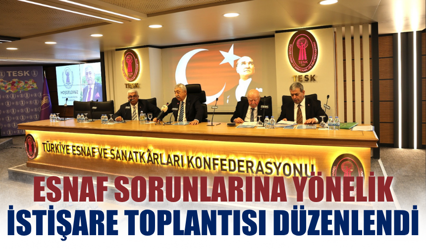 Bakkallar Federasyonu’ndan Esnaf Sorunlarına Yönelik İstişare Toplantısı Düzenlendi