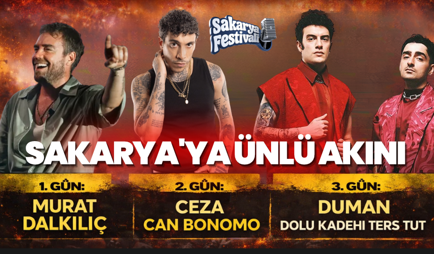 Sakarya Festivali 6. Kez Müzikseverlerle Buluşuyor