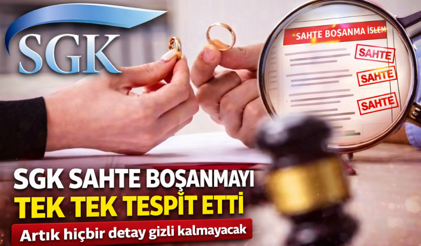 Sahte boşanmalar mercek altında