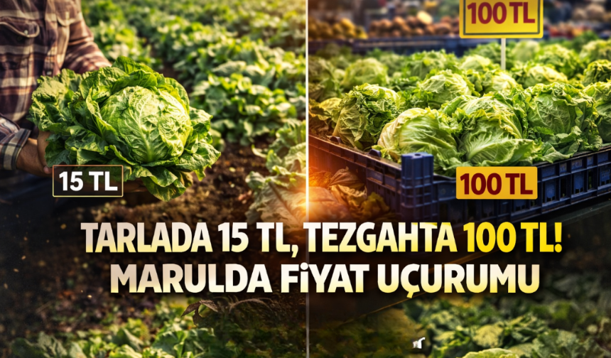 “Üreticide 15 TL, Tüketici 100 TL’ye Yiyor”