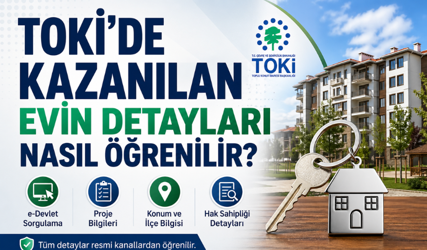 TOKİ’de Kazanılan Ev Nerede Görünür? Çıkan Konutun Detayları Nasıl Öğrenilir? İşte Detayları Sorgulama Rehberi
