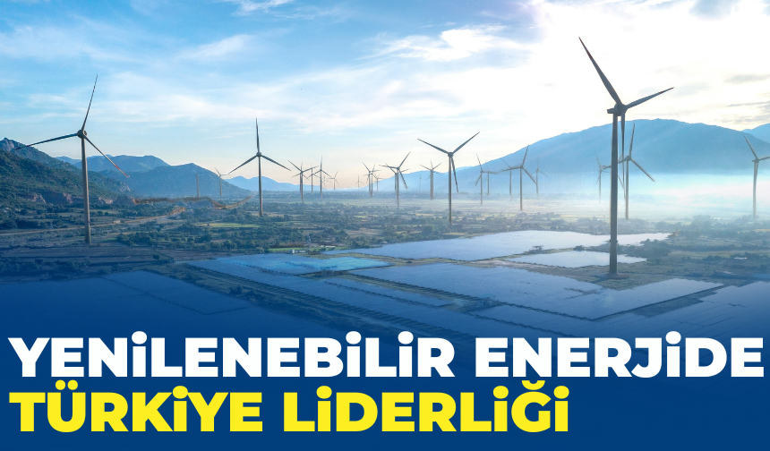 Temiz Enerji Yatırımları Türkiye’yi Liderliğe Taşıdı