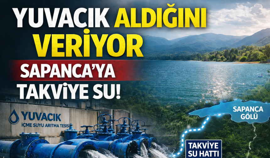Yuvacık aldığını geri ödüyor! Sapanca'ya takviye