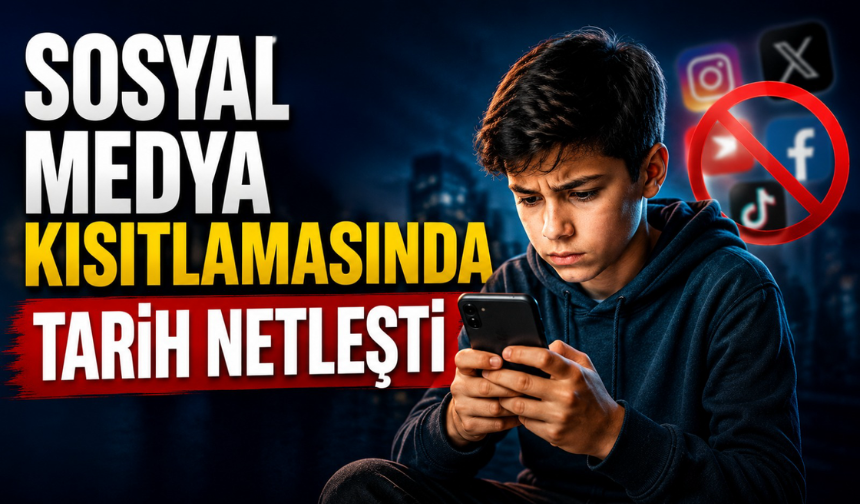 15 Yaş Altı İçin Sosyal Medya Kısıtlamasının Tarihi Netleşti