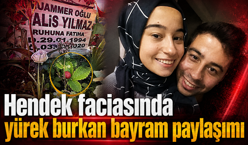Hendek faciasında yürek burkan bayram paylaşımı