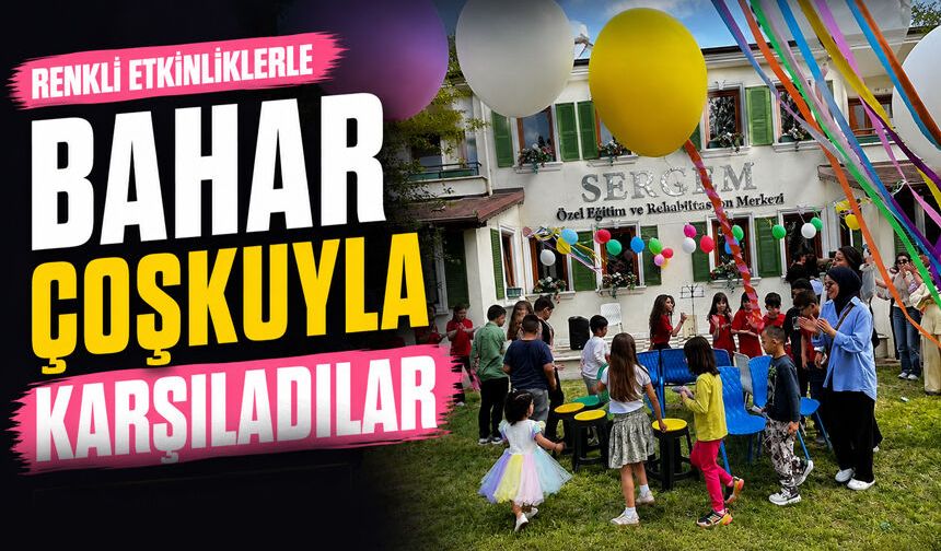 Baharı coşkuyla karşıladılar