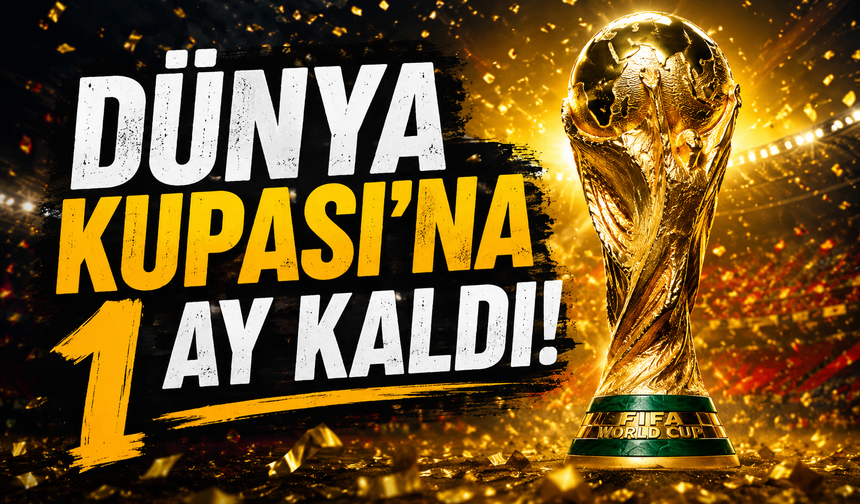 Dünya Kupası'na 1 ay kaldı