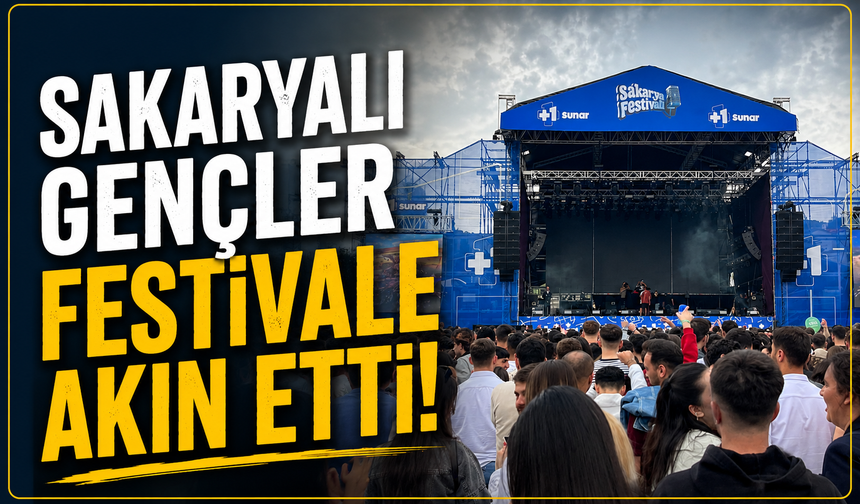 Sakaryalı Gençler Festivale Akın Etti