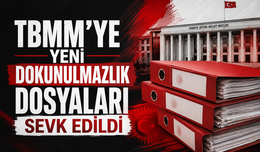 TBMM'ye yeni dokunulmazlık dosyaları sevk edildi
