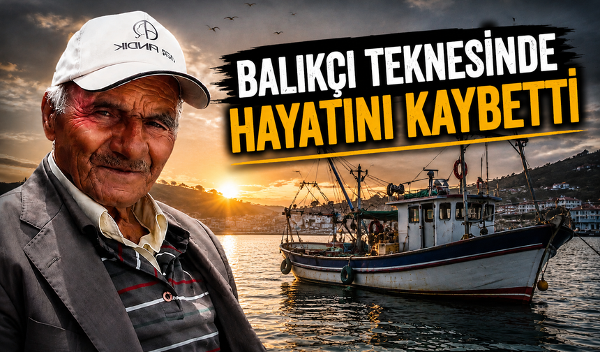 82 yaşındaki balıkçı denizde hayatını kaybetti