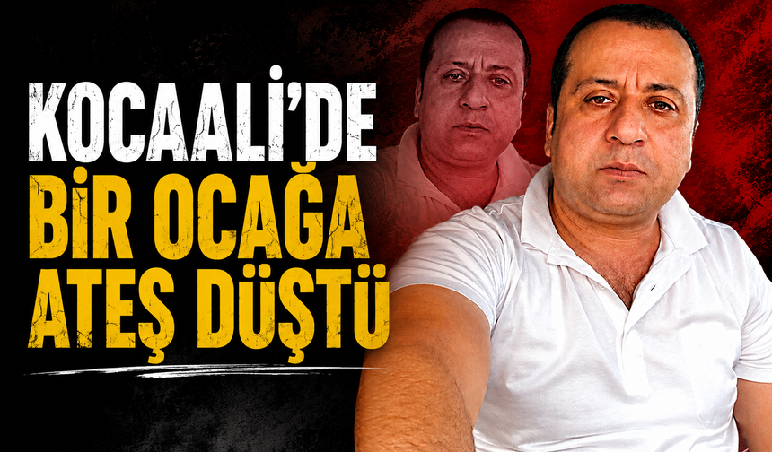 Kocaali'de Bir Ocağa Ateş Düştü