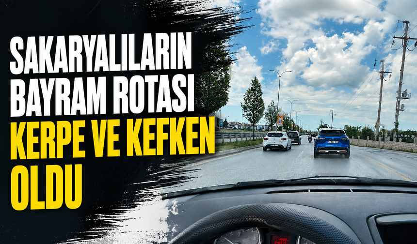 Sakaryalıların Bayram Rotası Kerpe ve Kefken Oldu