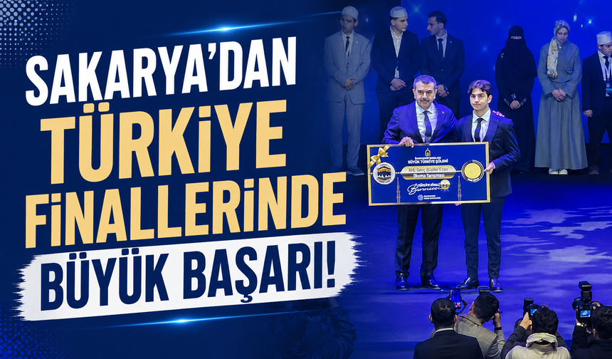 Sakarya’dan Türkiye Finallerinde Büyük Başarı
