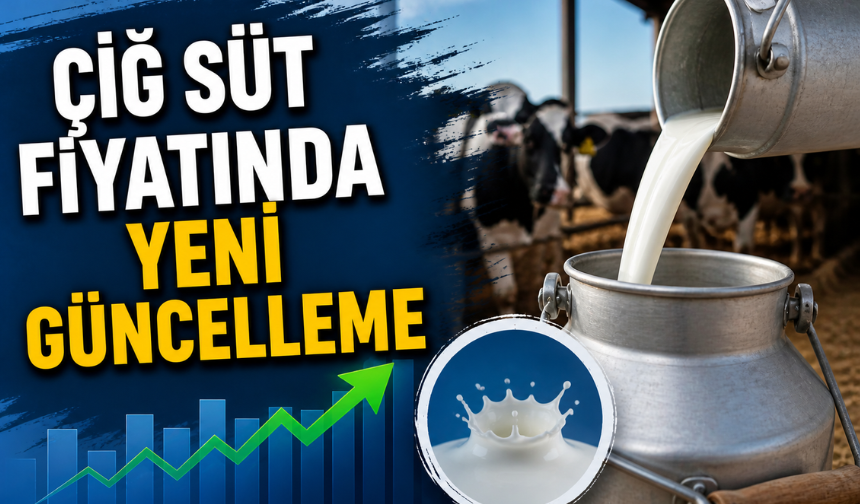 Ulusal Süt Konseyi Çiğ Süt İçin Yeni Fiyatı Duyurdu