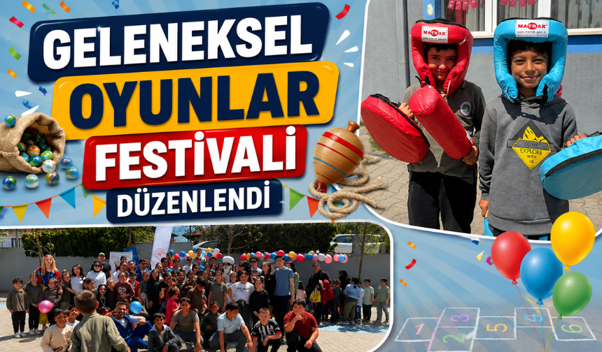 Geleneksel oyunlar festivali düzenlendi