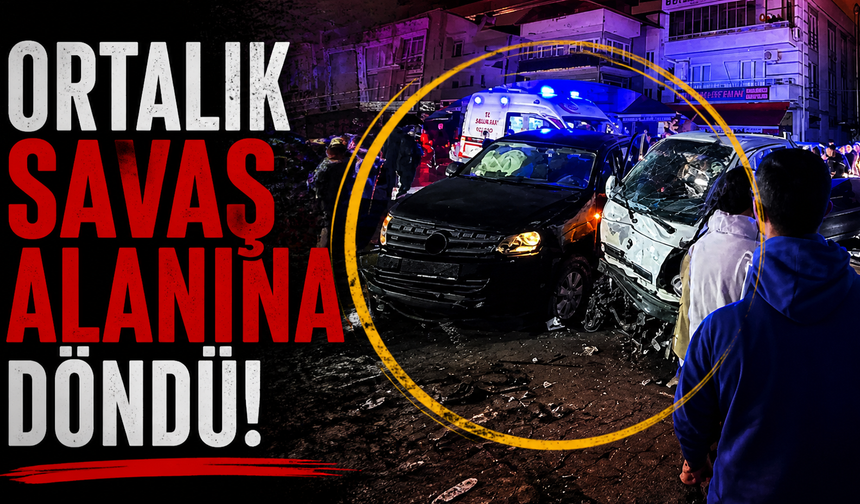 Arifiye'de ortalık savaş alanına döndü
