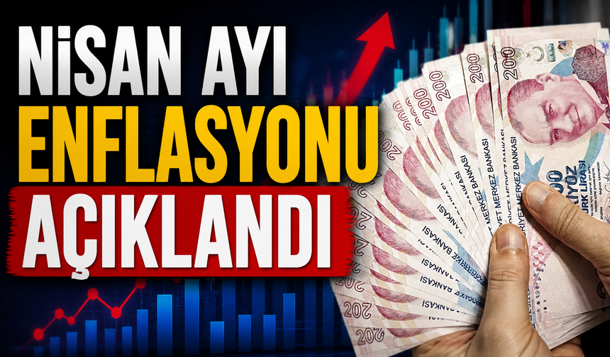 Nisan ayı enflasyonu açıklandı