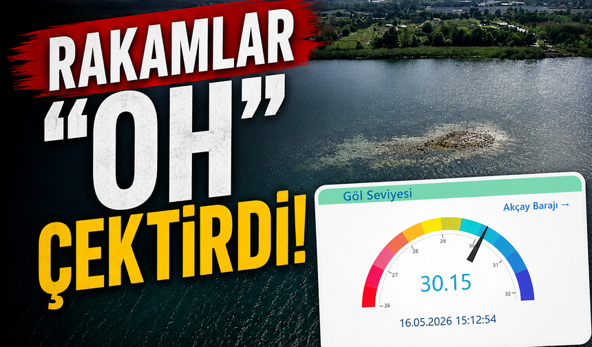 Sapanca Gölü’nde Sevindiren Yükseliş