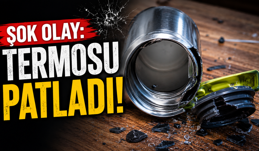Hendek’te Termos PatladI!