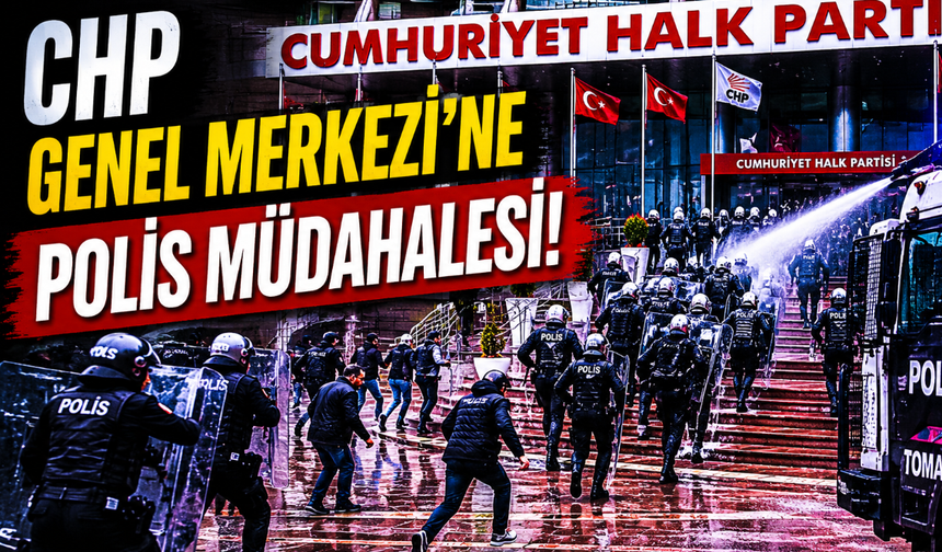 CHP Genel Merkezi Önünde Gece Boyu Gerginlik