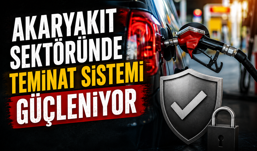 Akaryakıt sektöründe teminat sistemi güçleniyor