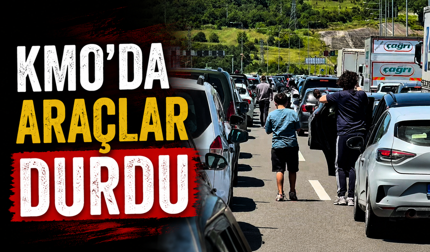 İstanbul yönünde trafik durdu!